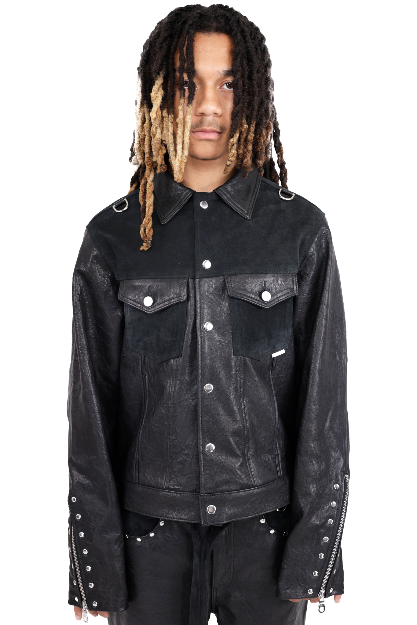 Hybrid Leather Jacket