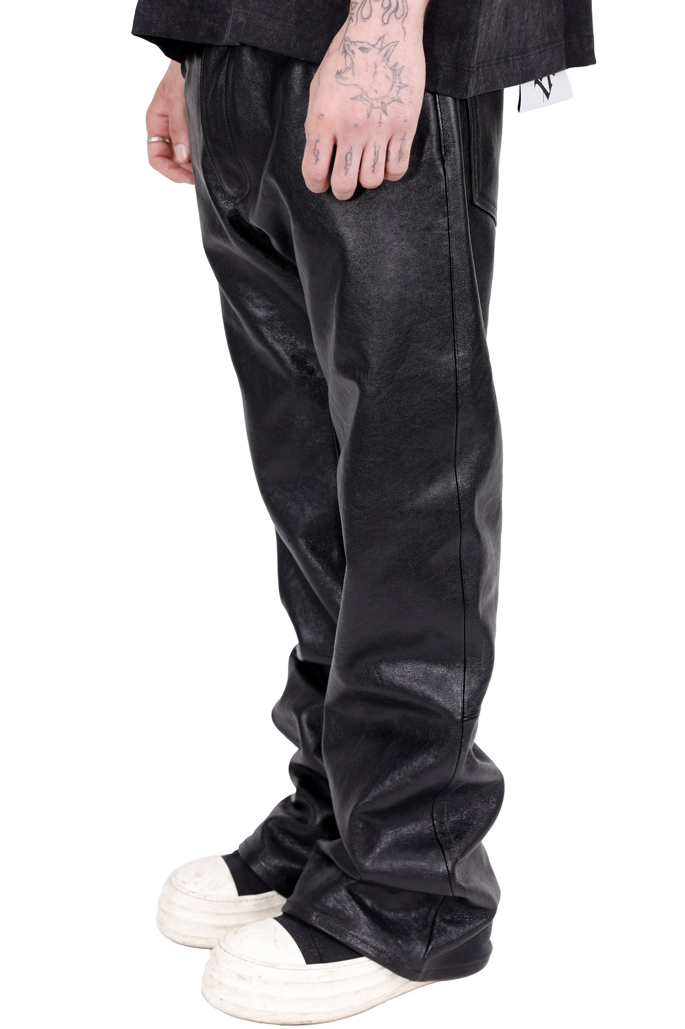 Leather Pant Black