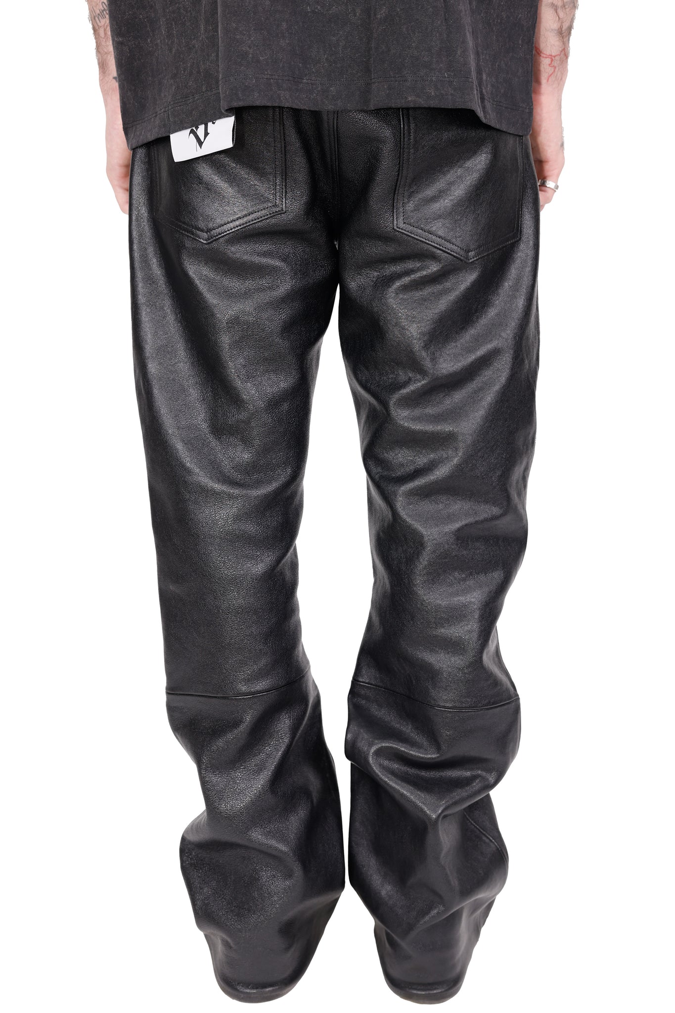 Leather Pant Black