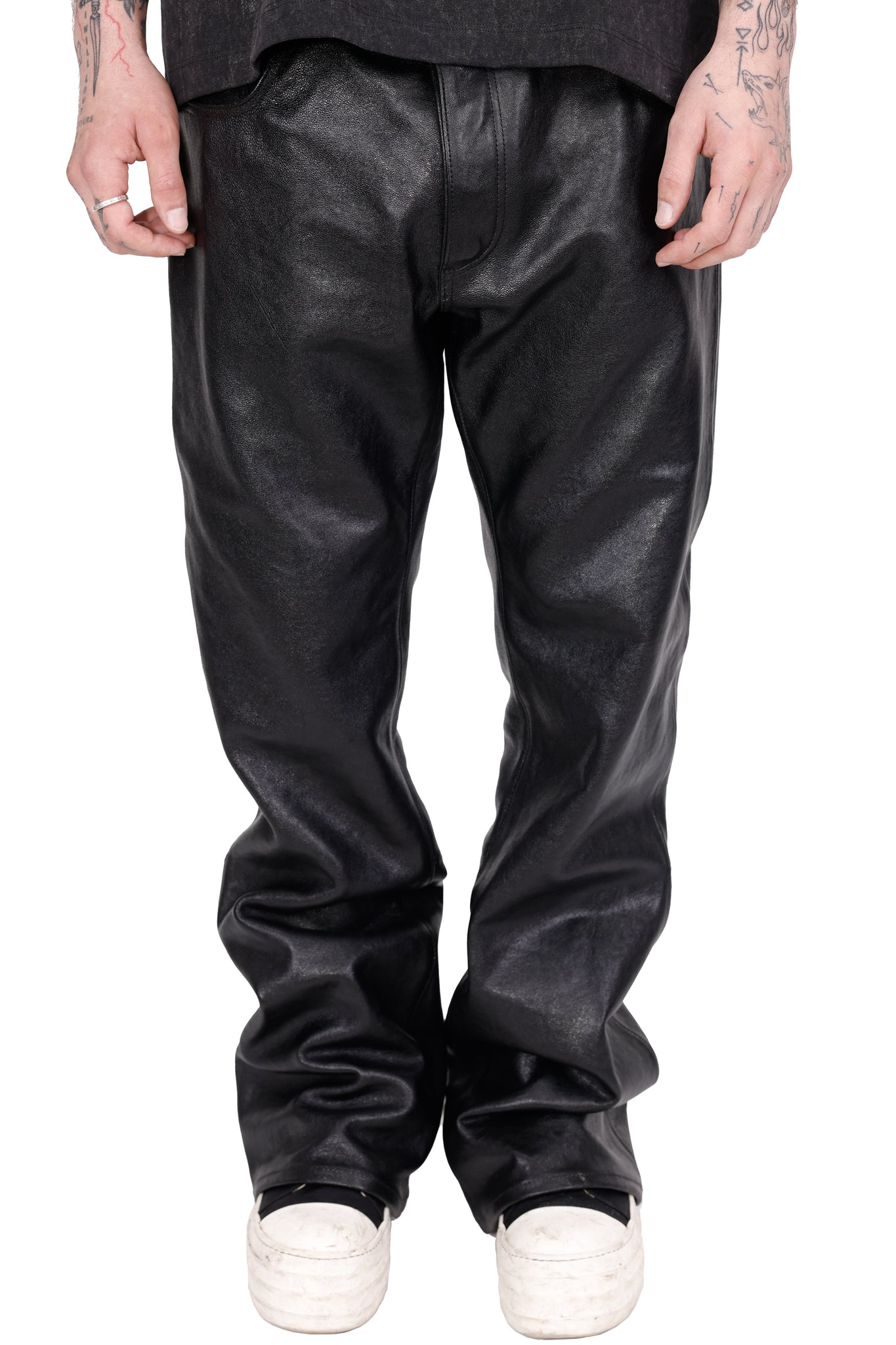 Leather Pant Black