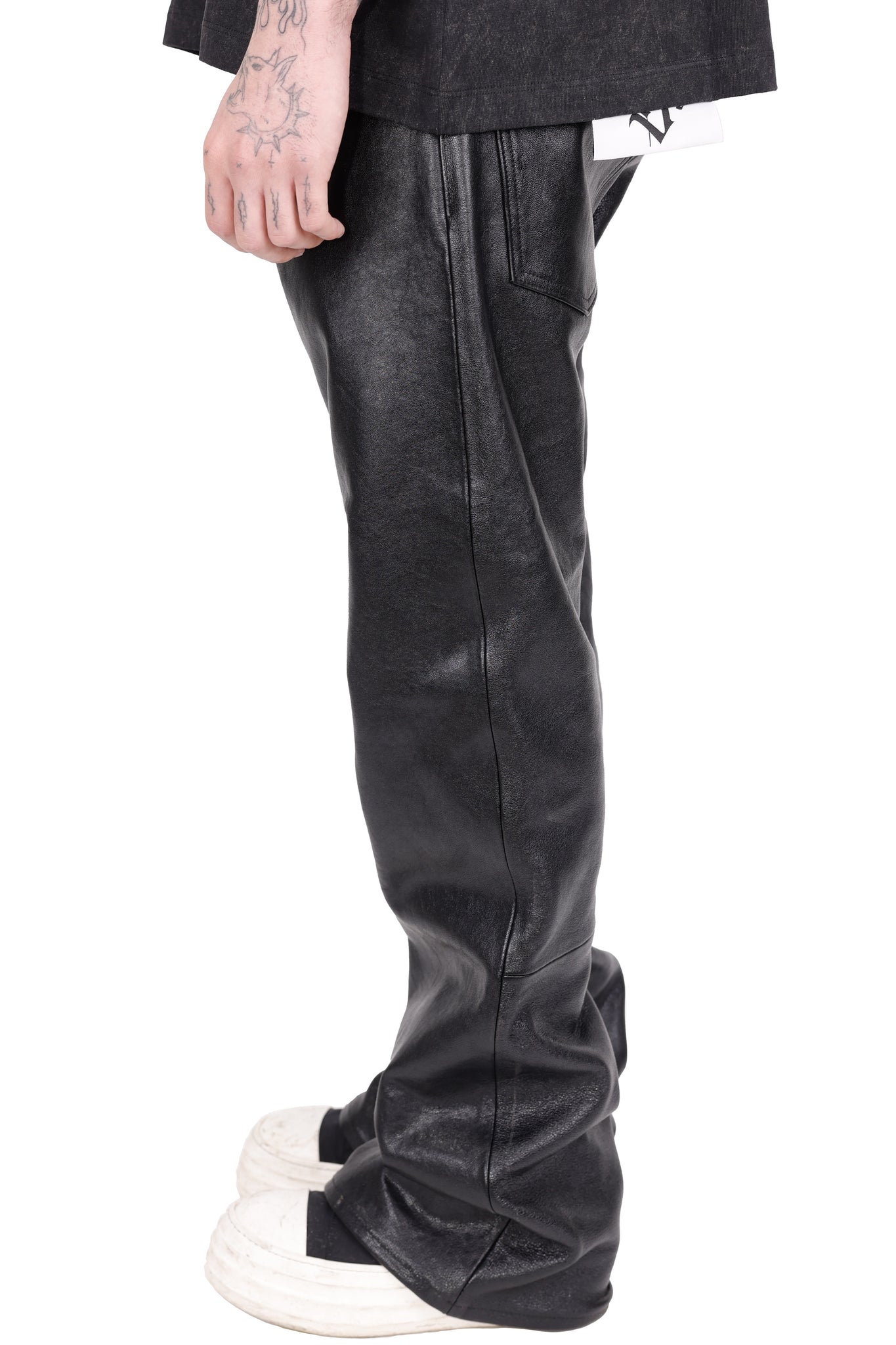 Leather Pant Black