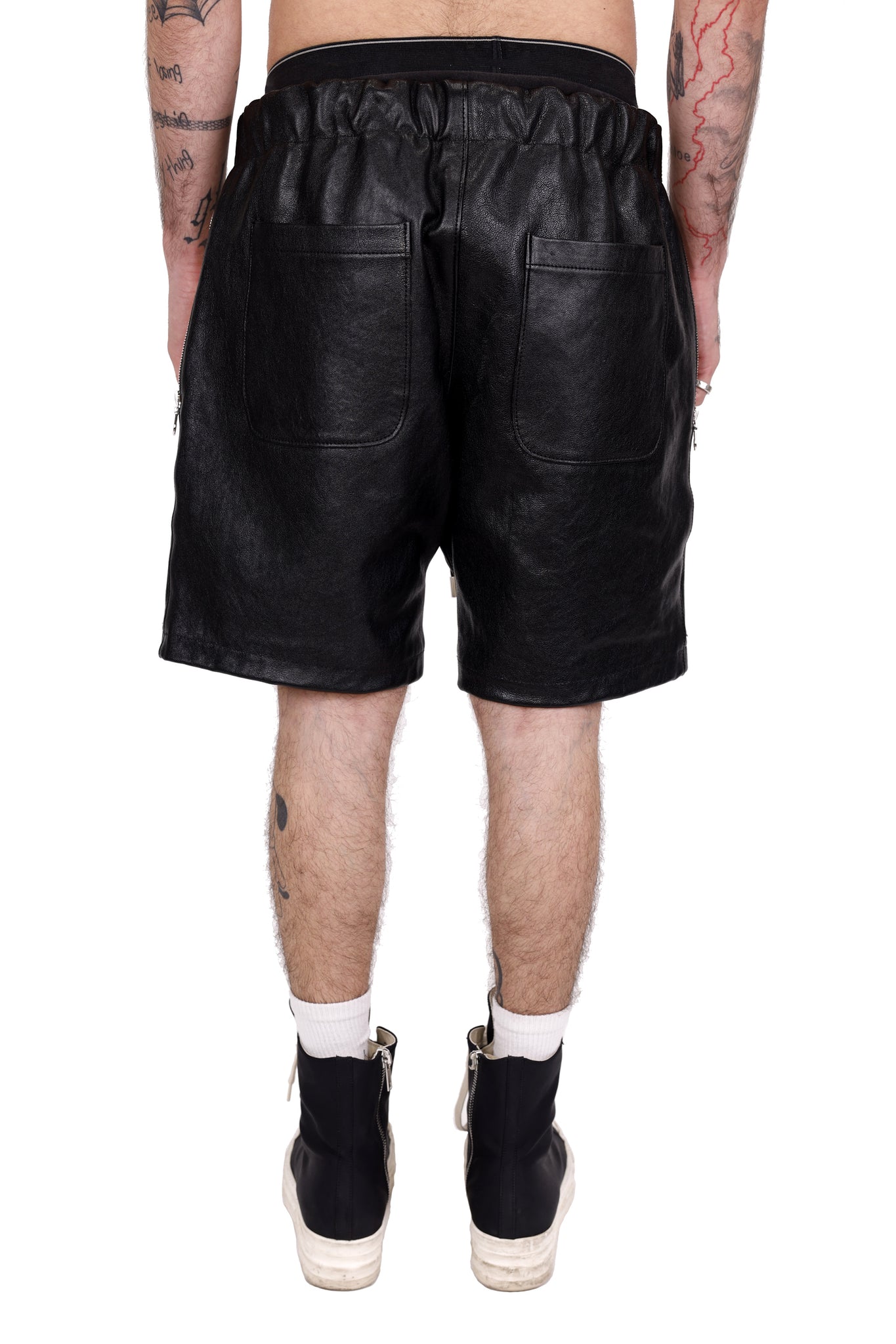 Leather Carpenter Shorts