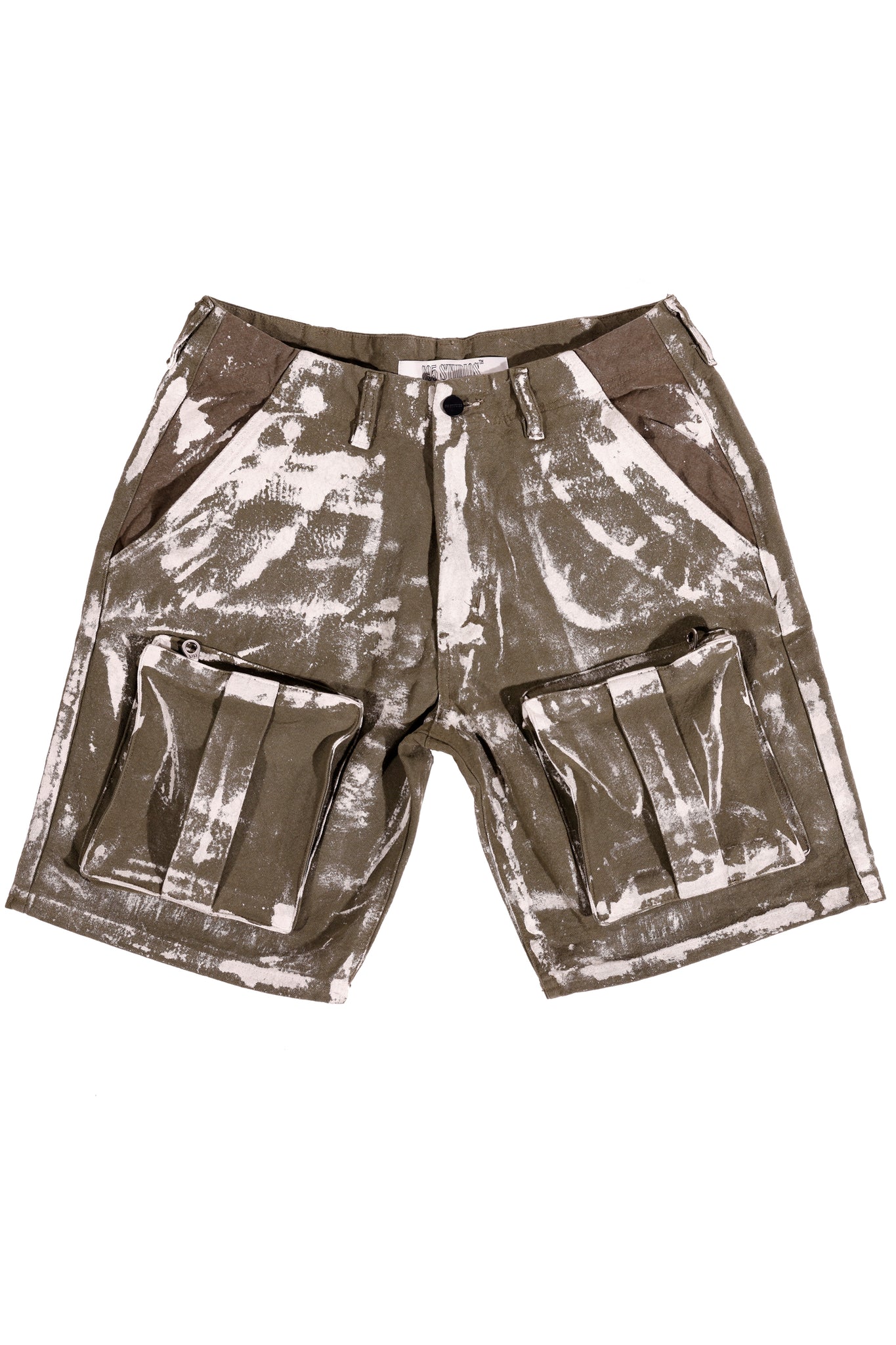 Cargo Painter Shorts Green